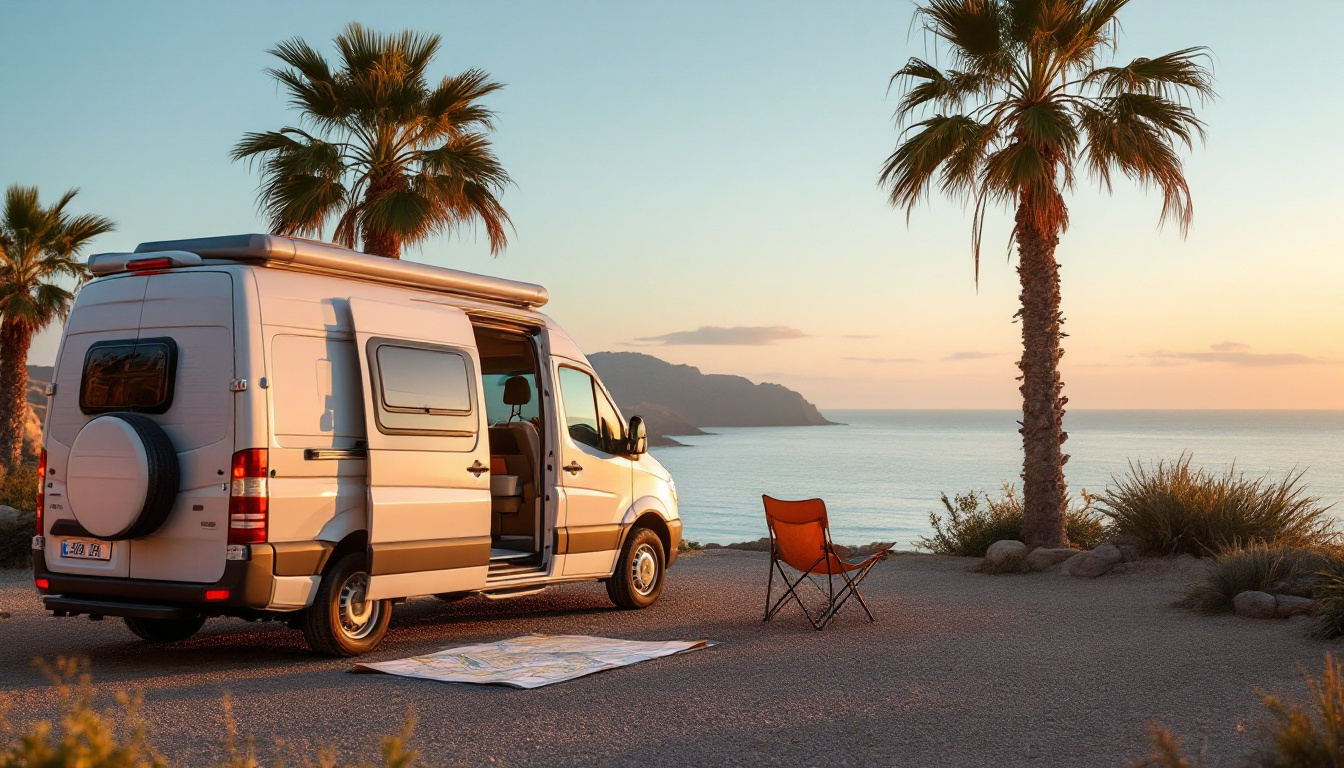 Wohnmobil an der spanischen Küste – mit dem Wohnmobil nach Spanien reisen